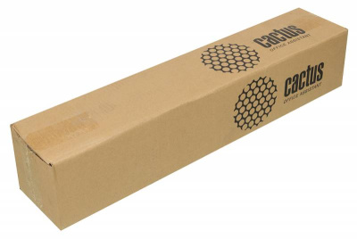 Бумага Cactus CS-PP230-61030 24"(A1) 610мм-30м/230г/м2/белый глянцевое универсальная (с покрытием)