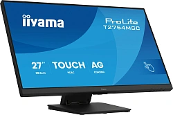 Монитор Iiyama 27" ProLite T2754MSC-B2AG черный IPS LED 16:9 HDMI M/M глянцевая HAS 300cd 178гр/178гр 1920x1080 75Hz VGA FHD USB Touch 6.6кг