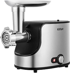 Мясорубка Kitfort КТ-2133 1360Вт нержавеющая сталь/черный