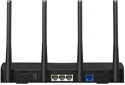 Роутер беспроводной Mercusys MR27BE BE3600 10/100/1000/2500BASE-T черный