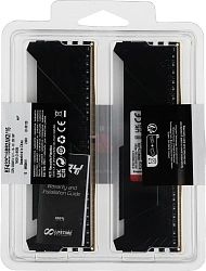 Память DDR4 2x8GB 3200MHz Kingston KF432C16BB2AK2/16 Fury Beast RGB RTL Gaming PC4-25600 CL16 DIMM 288-pin 1.35В kit dual rank с радиатором Ret