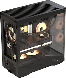 Корпус Formula Crystal U9 черный без БП ATX 5x120mm 3x140mm 2xUSB3.0 1xUSB3.1 audio bott PSU