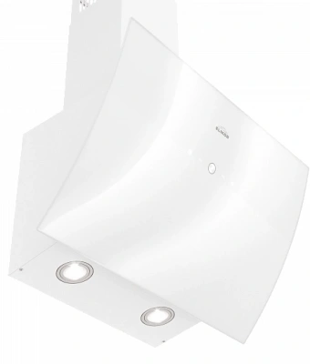 Вытяжка каминная Elikor Wave WH 60 белый управление: сенсорное (1 мотор)