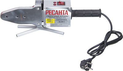 Сварочный аппарат для пластиковых труб Ресанта АСПТ-2000 2кВт парн.насад. (кейс в компл.) (65/55)