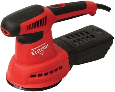 Эксцентриковая шлифмашина Elitech МШЭ 0412Э 400Вт D125мм (180926)