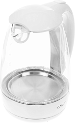 Чайник электрический Candy CK-300 1.8л. 2200Вт белый корпус: Металл/стекло/пластик