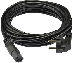 Кабель Premier 5-280 IEC C13 Евровилка угловой 10м (5-280(1.0) 10.0) черный (Bulk)