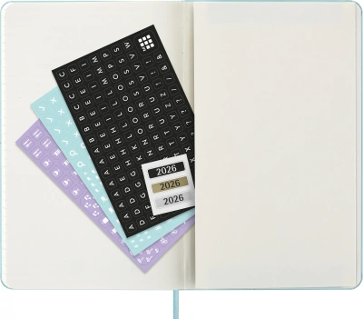Еженедельник Moleskine CLASSIC WKNT Large 130х210мм 144стр. аквамарин