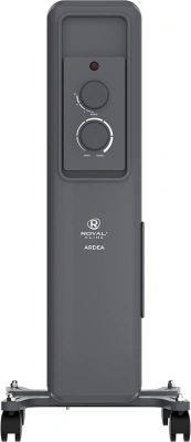 Радиатор масляный Royal Clima Ardea ROR-AR11-2500M 2500Вт графитовый/черный