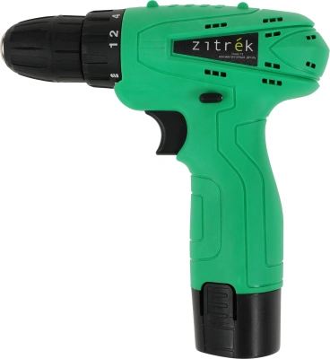 Дрель-шуруповерт Zitrek Green 12 аккум. патрон:быстрозажимной (063-4071)
