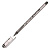 Ручка шариков. Pensan My-Tech (2240/25BLACK) прозрачный d=0.7мм черн. черн. кор.карт. 1стерж. игловидный пиш. наконечник линия 0.5мм кругл. телескопич.корпус на масляной основе