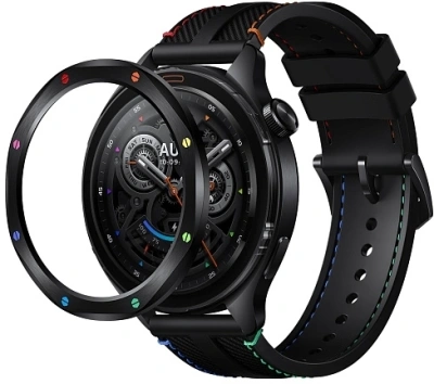 Смарт-часы Xiaomi Watch S4 47мм 1.43" AMOLED корп.черный рем.черный (BHR9199GL)