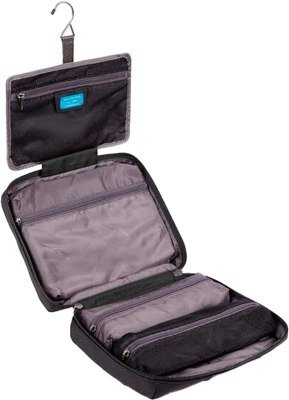 Косметичка Piquadro Brief2 BY3058BR2/N черный нейлон/натур.кожа