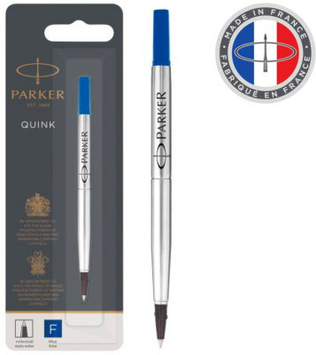 Стержень роллер Parker Quink Z01 (CW1950322) F 0.5мм синие чернила блистер