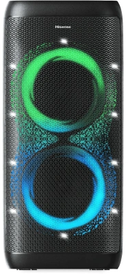 Минисистема Hisense Party Thunder черный 620Вт USB BT