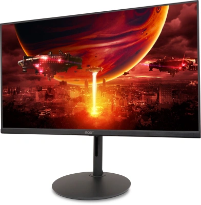 Монитор Acer 23.8" XF240YX1bmiiphx черный IPS LED 1ms 16:9 HDMI M/M матовая HAS Piv 250cd 178гр/178гр 1920x1080 200Hz FreeSync Premium DP FHD 2.54кг