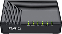 Шлюз IP Flyingvoice FTA5102 E2 черный