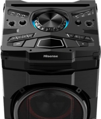Минисистема Hisense Party rockstar 1600 черный 800Вт FM USB BT