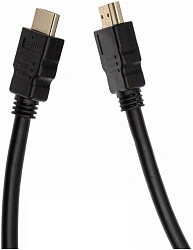 Кабель аудио-видео Cactus CS-HDMI.1.4-1.5 HDMI (m)/HDMI (m) 1.5м. позолоч.конт. черный