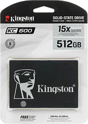 Накопитель SSD Kingston SATA-III 512GB SKC600/512G KC600 2.5"