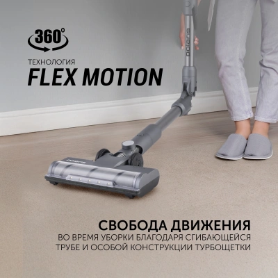Пылесос Polaris PVCS 3060 450Вт графит/серый