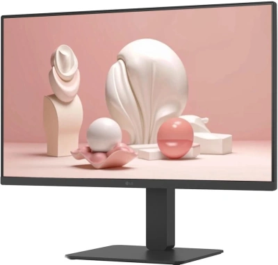 Монитор LG 27" 27BA65QB-B черный IPS LED 5ms 16:9 HDMI M/M матовая HAS Piv 1000:1 350cd 178гр/178гр 2560x1440 75Hz DP 2K 7кг