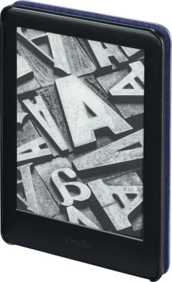 Чехол Hama Tayrona темно-синий полиэстер/поликарбонат Kindle (10 Gen)