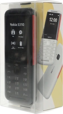 Мобильный телефон Nokia 5310 DS TA-1603 темно-красный моноблок 2Sim 2.8" 240x320 Series 30+ 0.3Mpix GSM900/1800 MP3 FM microSD max32Gb