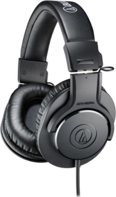 Наушники мониторные Audio-Technica ATH-M20X 3м черный проводные оголовье (15117005)