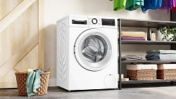 Стиральная машина Bosch WNA134L0SN пан.англ. класс: A++ загр.фронтальная макс.:8кг (с сушкой) белый инвертор