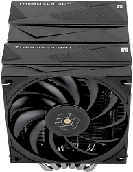 Устройство охлаждения(кулер) Thermalright Royal Knight 120 Soc-AM5/AM4/1200/1700/1851 серебристый/черный 4-pin 28.4dB Al+Cu Ret (RK120)