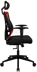 Кресло игровое Aerocool Guardian черный/красный сиденье черный экокожа/сетка с подголов. крестов. нейлон