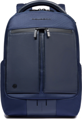 Рюкзак Piquadro Orion CA6620S136/BLU синий ткань/натур.кожа