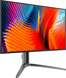 Монитор Digma Pro 27" Vision S черный QD OLED LED 0.03ms 16:9 HDMI M/M глянцевая HAS 1000cd 178гр/178гр 2560x1440 360Hz DP 2K USB 5.55кг