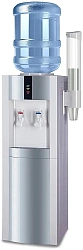 Кулер AEL LD-AEL-47c напольный электронный голубой/серебристый