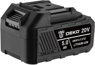 Батарея аккумуляторная Deko UNV5.0 STD 20В 5Ач Li-Ion (063-4495)