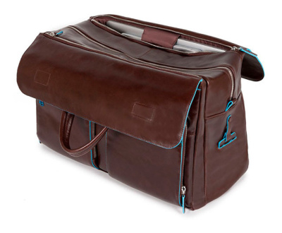 Сумка дорожная Piquadro Blue Square BV4342B2/MO красное дерево натур.кожа