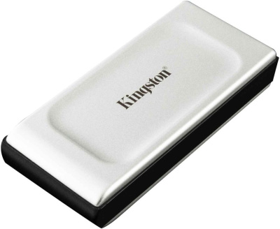 Накопитель SSD Kingston USB 3.2 500Gb SXS2000/500G XS2000 1.8" серый