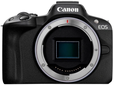 Фотоаппарат Canon EOS R50 черный 24.2Mpix 2.95" 4K WiFi RF-S 18-45mm IS STM LP-E6NH