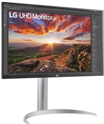 Монитор LG 27" UltraFine 27UP850K-W черный IPS LED 16:9 HDMI M/M матовая HAS 1200:1 400cd 178гр/178гр 3840x2160 60Hz FreeSync DP 4K USB 5.9кг