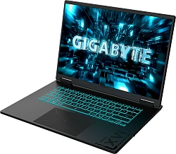 Ноутбук Gigabyte GAMING A16 PRO GA6DH Core 7 240H 32Gb SSD1Tb NVIDIA GeForce RTX5080 16Gb 16" IPS WUXGA (2560x1600) без ОС black WiFi BT Cam (DYHG5KZCC4SD)