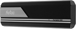 Накопитель SSD Netac USB-C 1TB NT01ZX10-001T-32BK ZX10 черный