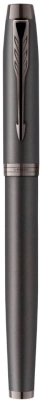 Ручка перьев. Parker IM Monochrome F328 (CW2172959) Gun Metal M сталь нержавеющая подар.кор.