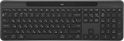 Клавиатура Logitech K980 графитовый беспроводная BT slim (920-013768)