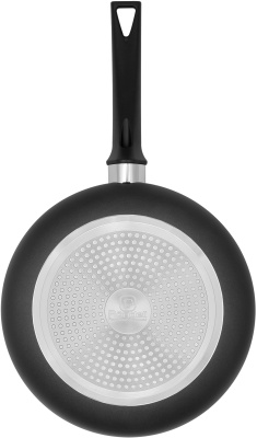 Сковорода Rondell Arabesco RDA-874 круглая 28см покрытие: Xylan Plus ручка несъемная (с крышкой) серый