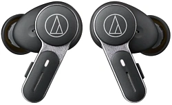 Гарнитура внутриканальные Audio-Technica ATH-TWX7 черный беспроводные bluetooth в ушной раковине (ATH-TWX7BK)