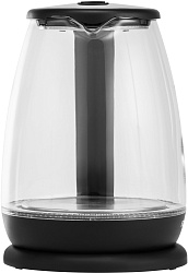 Чайник электрический Starwind SKS4517 1.7л. 2200Вт черный корпус: стекло/пластик