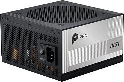 Блок питания MSI ATX 850W Pro A850PL 80+ platinum (20+4pin) APFC 120mm fan 6xSATA Cab Manag RTL