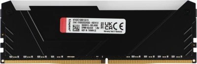 Память DDR4 16GB 3200MHz Kingston KF432C16BB12A/16 Fury Beast RGB RTL Gaming PC4-25600 CL16 DIMM 288-pin 1.35В dual rank с радиатором Ret