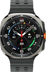 Смарт-часы Samsung Galaxy Watch Ultra LTE 47мм 1.5" AMOLED корп.серый рем.черный (SM-L705FZTACAU)